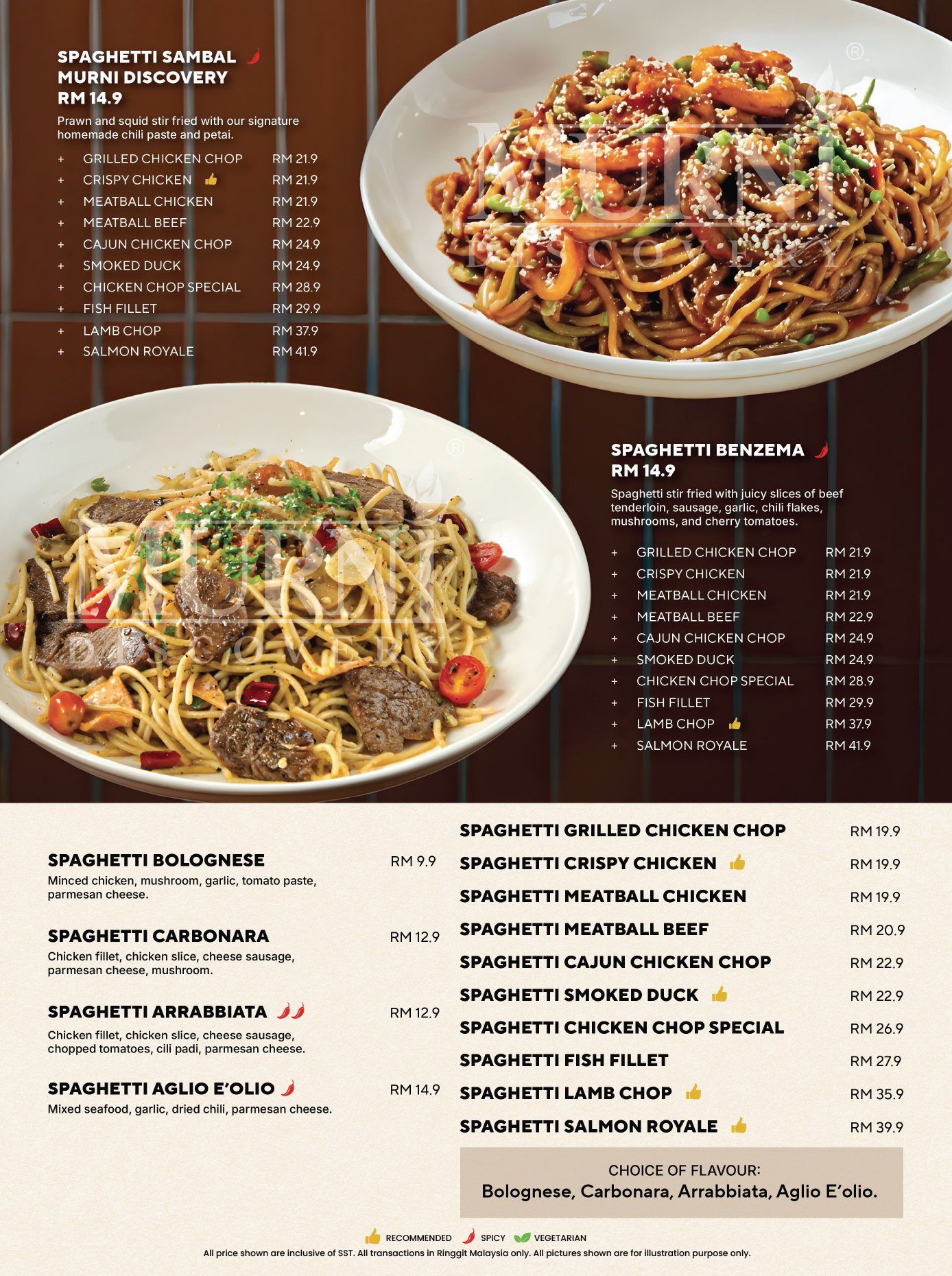 Menu Murni Discovery Kiara Bay 1