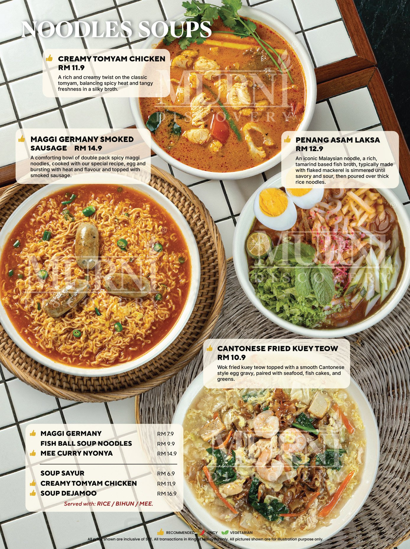 Menu Murni Discovery Kiara Bay 4