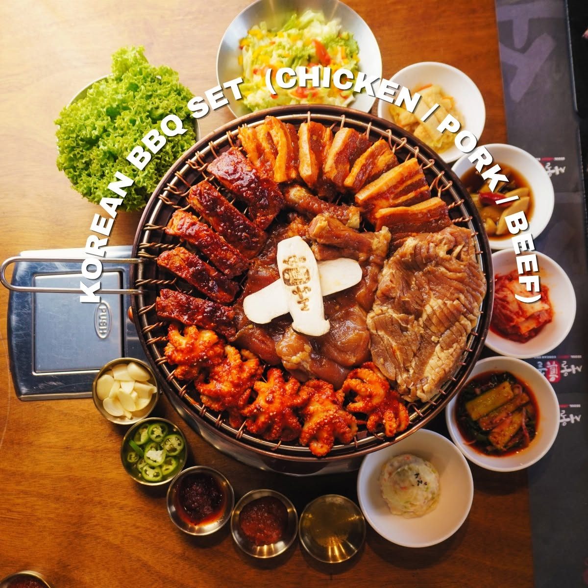 Korean BBQ Set (Chicken / Pork / Beef)